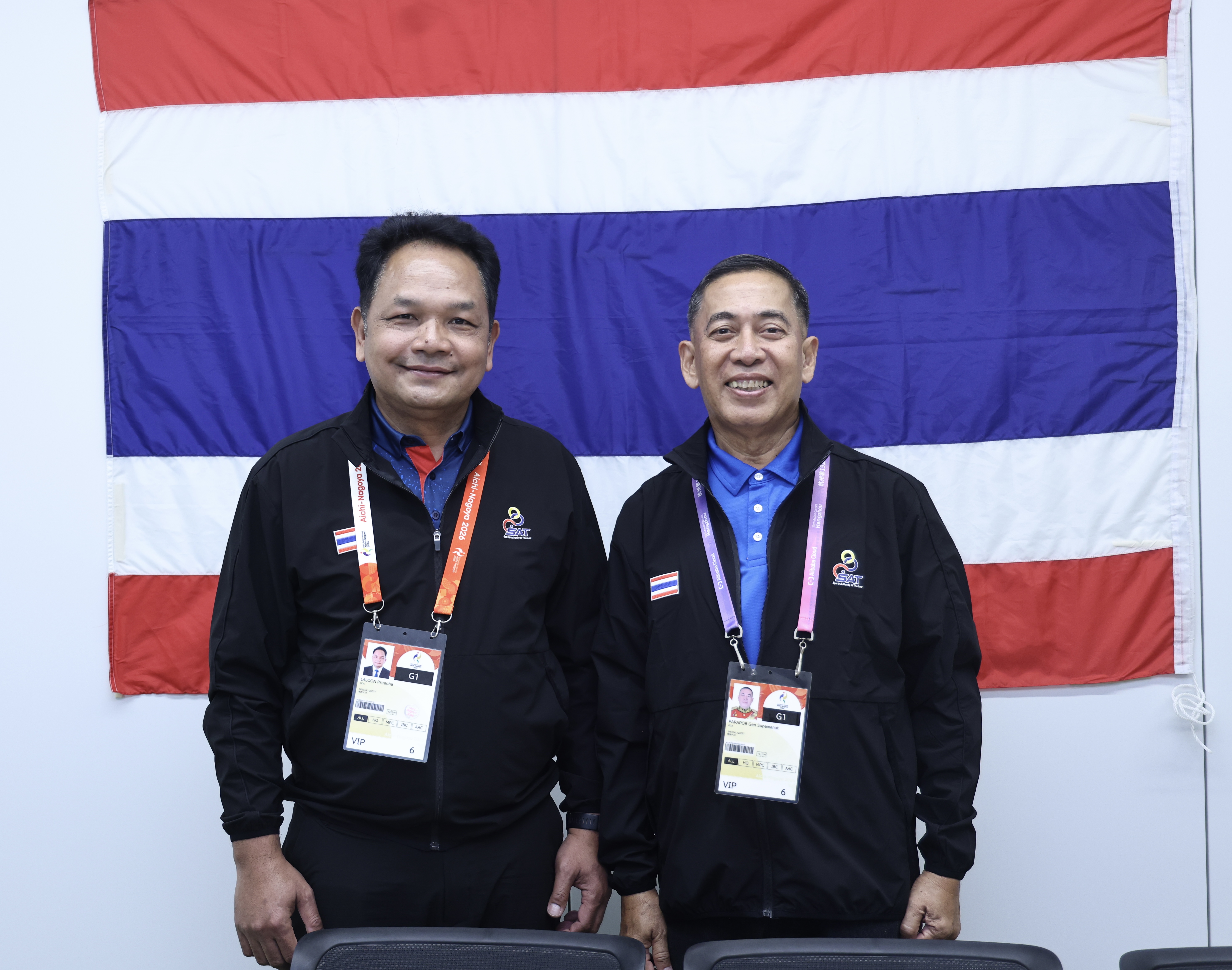 บอร์ดกองทุนฯ เยี่ยมศูนย์อำนวยการคณะนักกีฬาไทย สู้ศึกเอเชียนเกมส์ ครั้งที่ 20 ณ เมืองนาโกย่า