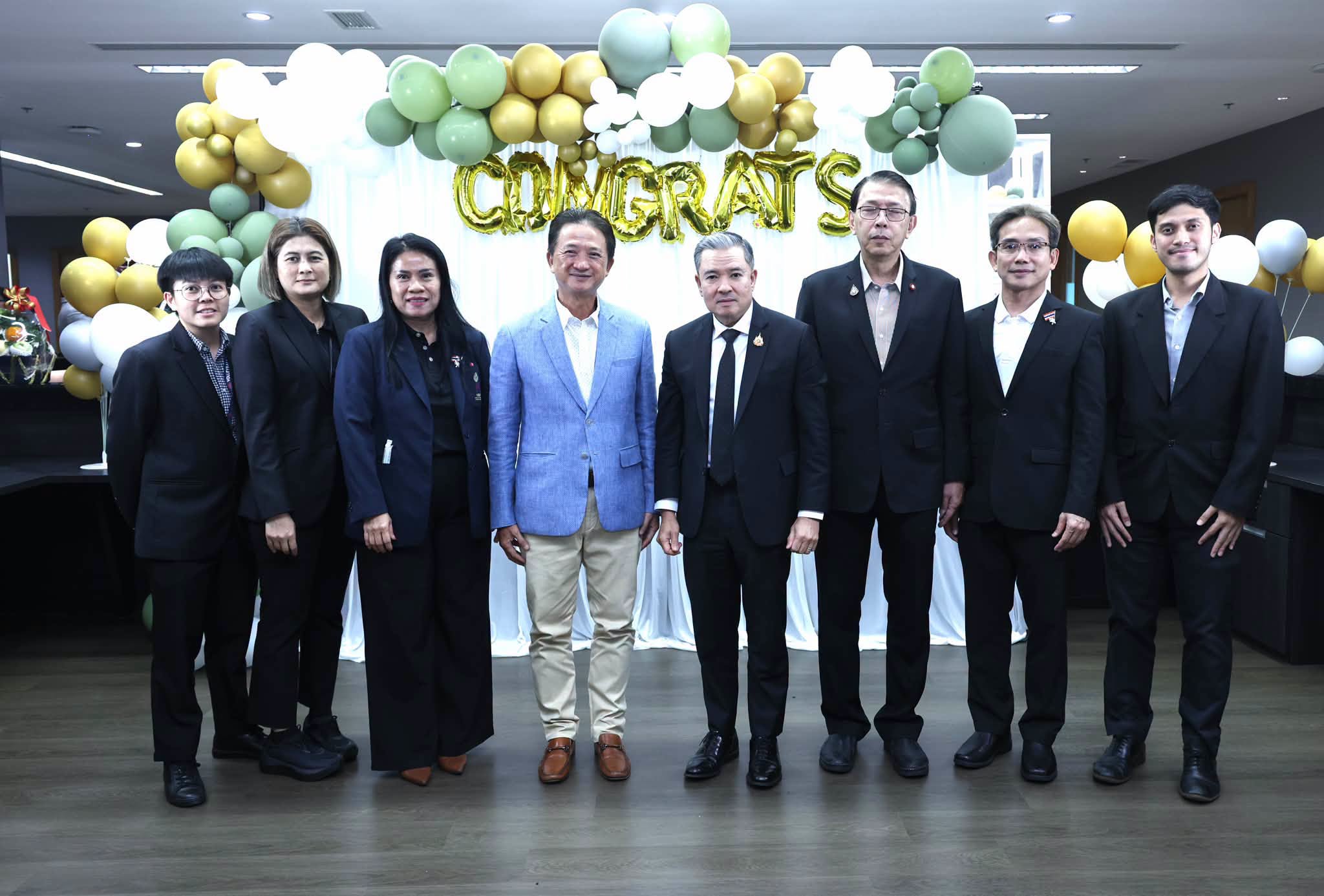 กองทุนฯ ร่วมแสดงความยินดี “กรณินทร์ กาญจโนมัย” เนื่องในโอกาสเข้ารับตำแหน่งผู้อำนวยการสำนักงบประมาณ